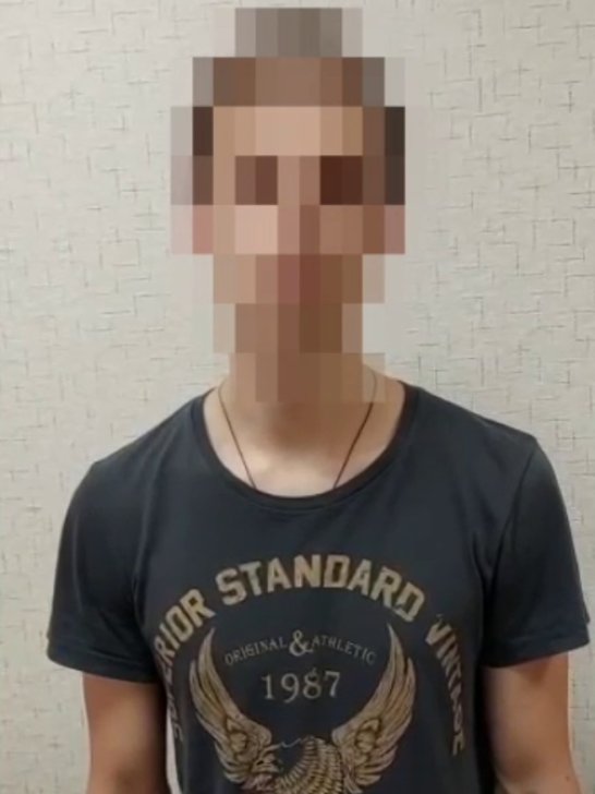 Screenshot from the video apology. Video apologies are an established form of state harassment in Russia, read more about them in <a href="https://zmeeyejg---mekodxpr-bsccljbcrq-ez.a.run.app/en/apology-videos-and-more-post-full-scale-invasion-analysis-extrajudicial-pressure-tactics"><u>our report</u></a> / Source: Оперативные сводки